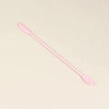 Pink double-headed silicone mini spatula for cosmetics and jars, 3-piece set variant - Medium Pink