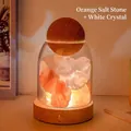 Orange Salt Stone (do Not Wash) + White Crystal