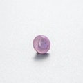 Vibrant purple round zircon stone with iridescent shimmer for DIY stud earring making - 6.2MM / Purple/Mocha (28#)