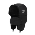 Colbacco nero con fodera in pile spesso e maschera staccabile per sport invernali - Taglia unica / Nero