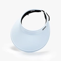 Visière pare-soleil bleu clair à bord large avec sangle réglable pour femme en été - Réglable / Rose bonbon