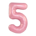 Número 5 Rosa Caramelo