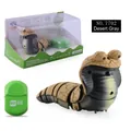 Infrared remote control desert grey insect toy with cracked texture and 6+ box - Remote Control Small Snake - Grey