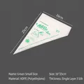 Disposable HDPE small pastry bag for cream cake decorating size 16x25cm green label - Bag / S / Green