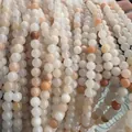Macro shot of natural pink aventurine round beads for jewelry making and DIY crafts - Natural Pink Aventurine 4mm (Approx. 90pcs) Strand