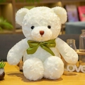 Bow Tie Bear - White 30 Centimeters In Length