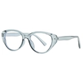 Occhiali anti luce blu stile cat-eye retrò con montatura grigio chiaro trasparente - Grigio Trasparente