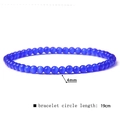 4mm/19cm Light Blue Cat Eye
