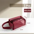 11x6.5x5.5cm Burgundy