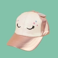 Cappellino unicorno rosa per bambini con paillettes e ciglia ricamate di moda - Adulto (56-59CM) / Rosa