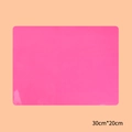 Tappetino da forno in silicone rosa per impastare e stendere pasta, 30cm x 20cm - Tappetino Rosa 30*20cm