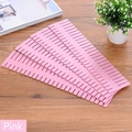 Lot de 4 séparateurs de tiroir roses réglables pour organiser chaussettes et lingerie - Long (Lot de 4) / Rose Nordique
