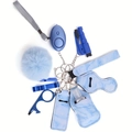 Light Blue Pom Pom Set