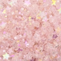 Pink transparent star beads with AB iridescent finish for DIY handmade jewelry crafts - Pink Star / 19g/Pack (Approx. 100pcs)