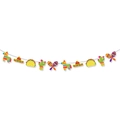 Mexican Fiesta banner with cactus, taco, and piñata elements for party decorations - Mexican Fiesta Pull Flower