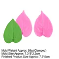 Stampo in silicone rosa per petali con venature di foglie per il fondant - 2# Venatura della Foglia (B498) / Rosa