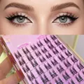 Faux cils en grappe style Cat Elf de 10 à 14 mm pour un regard naturel et dense - Style Elfe Chat Pur Désir