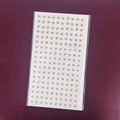 Adesivi decorativi dorati e argentati per trucco viso e decorazione unghie - 180 Pezzi Mix Placcato Oro e Argento
