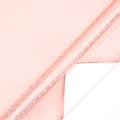 Pink gift wrapping paper with rose gold geometric honeycomb pattern for gift boxes - Pink with Gold Grid / 50*70CM Single Sheet