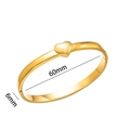 165 Heart-shaped Gold Bracelet