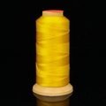 Durable bright yellow nylon cord on spool for jewelry making and bead weaving - Gold