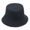 Black breathable bucket hat with wide brim made of ventilated mesh for summer sun protection - Small Brim Navy Blue