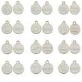 Set dettagliato di 12 ciondoli costellazione zodiacale per accessori gioielli fai-da-te - Sagittario / Bianco