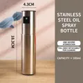 100ml stainless steel oil sprayer mister for cooking with dimensions 18.3cm by 4.3cm - 100ml / Stainless Steel