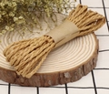 Natural light brown twisted paper twine roll for rustic gift wrapping and DIY crafts - Paper / Kraft Paper Rope
