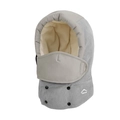 Passamontagna termico grigio per bambini con fodera in pile e maschera facciale integrata - Grigio