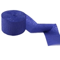 Dark blue 4.5cm crepe paper roll for birthday party background wall decoration - Dark Blue