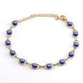 Blaues Musterarmband