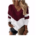 Leopard Wine Red