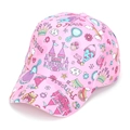 Pink cartoon princess baseball cap for children featuring a curved brim and cute graphics - 52-54cm / #27 (Pink Princess)