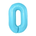 Número 0 Azul Caramelo