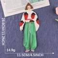 Cartoon girl embroidery patch with strawberry sweater and green pants for clothing decor - No. 7 - Strawberry Sweater Girl