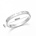 166 Steel-colored Bracelet