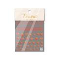Autocollants 5D fraise et cœur pour ongles avec finition mate et dégradée - Style Fraise Cœur Moelleux (to1530)