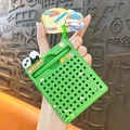Green panda magnetic steel ball drawing board keychain toy for stress relief - Green Panda