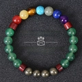 Tiger eye and citrine beaded success bracelet for attracting wealth and prosperity - Money Success Style 18