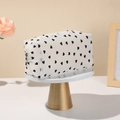 Portable heart pattern mesh cosmetic bag with silver zipper on elegant display - Black Heart Style