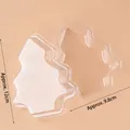 Christmas tree shaped transparent plastic packaging box for gingerbread and cake decoration - Blister Box Christmas Tree Small 10 Sets