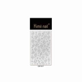 Silver glitter mermaid and starfish nail art stickers set style SSP-017 for DIY manicure - Mermaid Ocean Style (SSP-017)