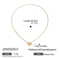 Catena Sottile in Oro-45cm