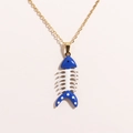 Fishbone Royal Blue