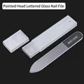 Pointed Letter Glass File (With Plastic Box)