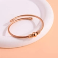 【80】steel Ball Opening - Rose Gold