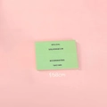 5x8cm light green cardstock accessory display card for handmade jewelry packaging - 100G Green Card (8*6)