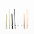 Minimalist aluminum clock hands set in gold black white and rose gold finishes - Black
