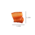 Realistic braised pork food keychain model with fatty texture and shiny glaze finish - Pork Belly - Model Style
